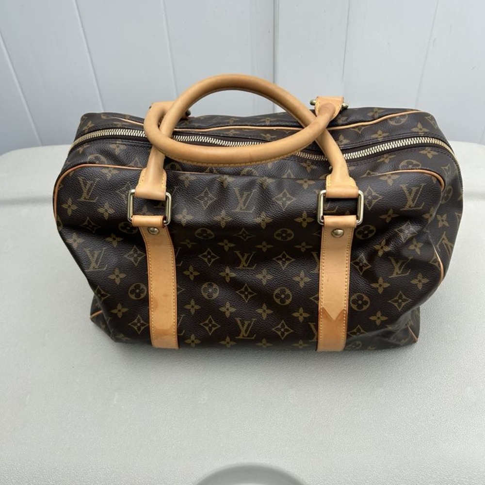 LOUIS VUITTON Monogram Keepall 50 Boston Bag M41426 LV Auth 71751